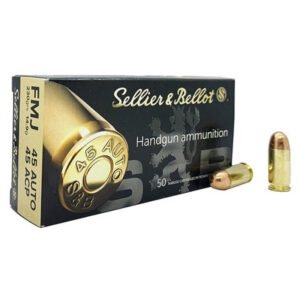 SELLIER BELLOT .45 AUTO FMJ BULLETS