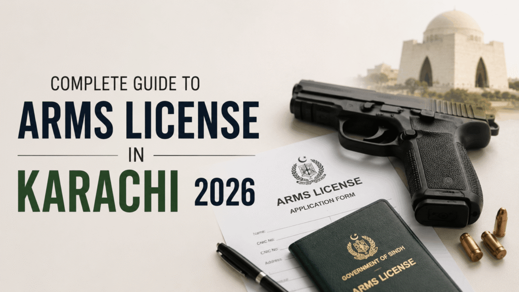 Complete Guide to Arms License in Karachi 2026